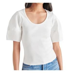 NEW STEVE MADDEN valetta top in white